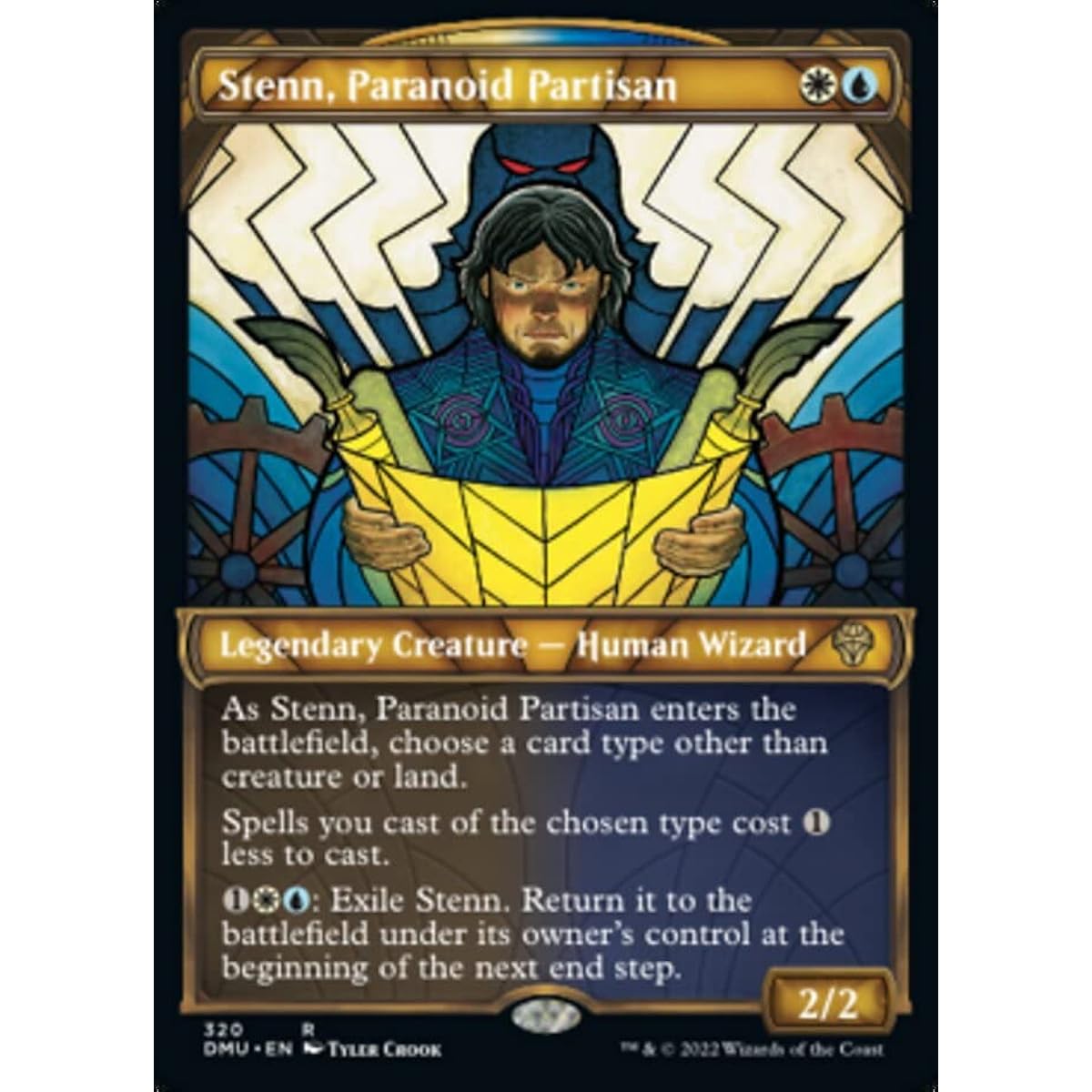 Magic: The Gathering - Stenn, Paranoid Partisan (320) - Showcase - Foil - Dominaria United