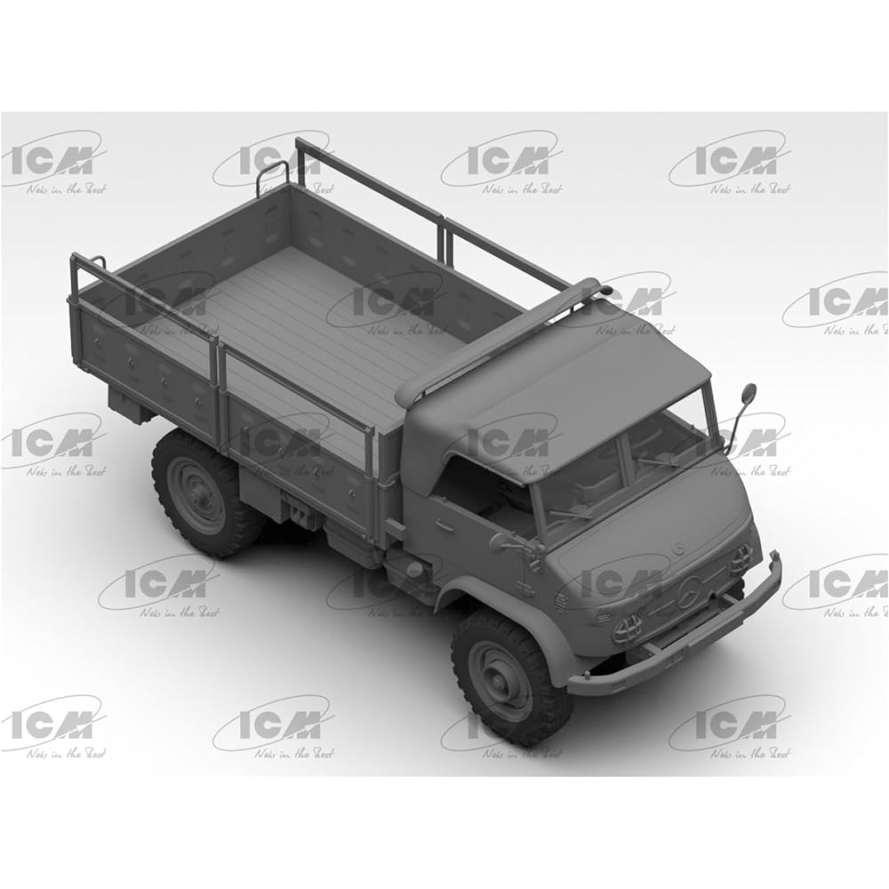 ICM 1/35 German Unimog S404 Military Truck Plastic Model 35135