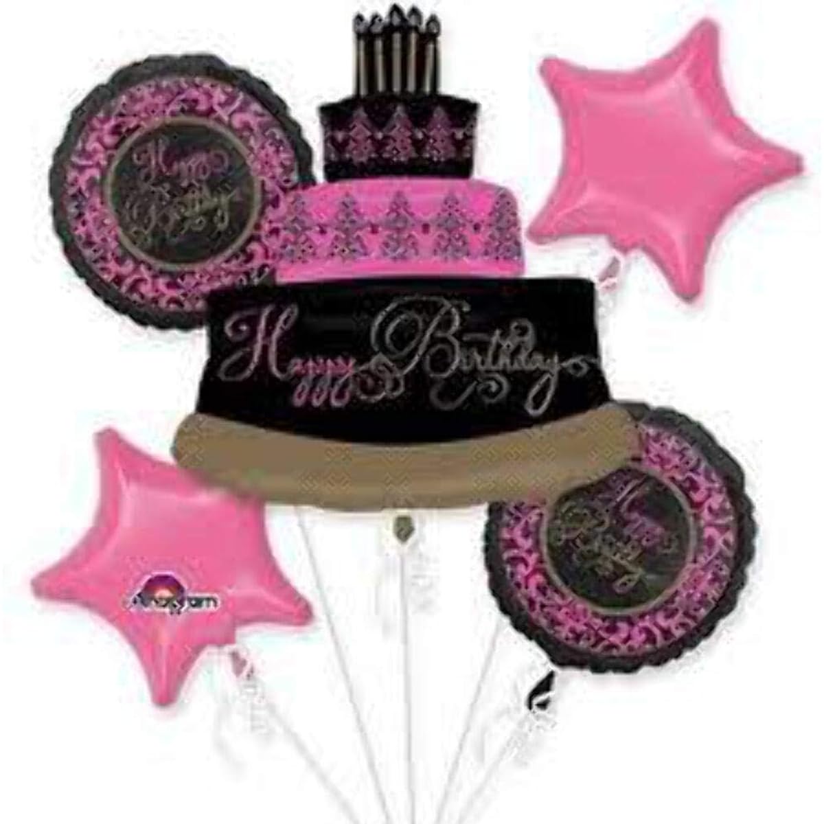 Anagram Amscan International 3211101 Amazing Celebration Foil Balloons One Size Multicolor 3211101