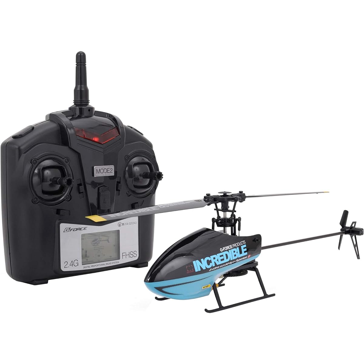 G-FORCE INCREDIBLE (Blue) MODE2 RTF set GB151