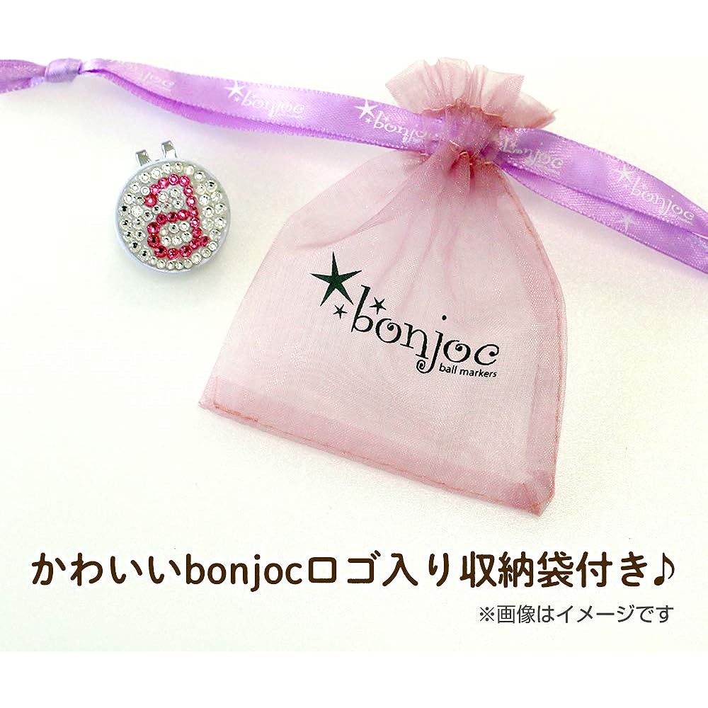 DAIYA GOLF golf marker bonjoc ball marker Swarovski crystal handmade product with magnetic clip in special case