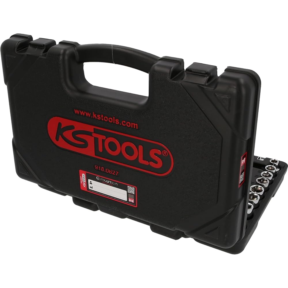 KS TOOLS 3/8" CHROMEplus Socket Set 27 pcs 918.0627