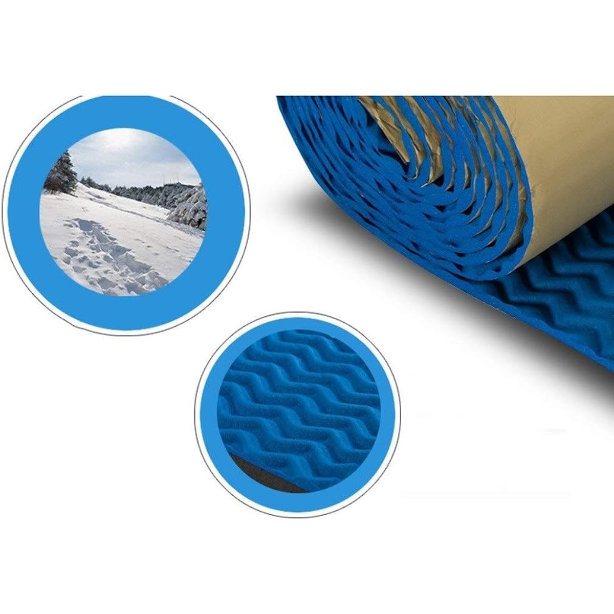 XZGang Cinema Acoustic Panel, Blue Decorative Silencing Cotton Hotel Apartment Vocal Room, Dissipating Material 5 Square Meters (Color : 5 Square Meters)