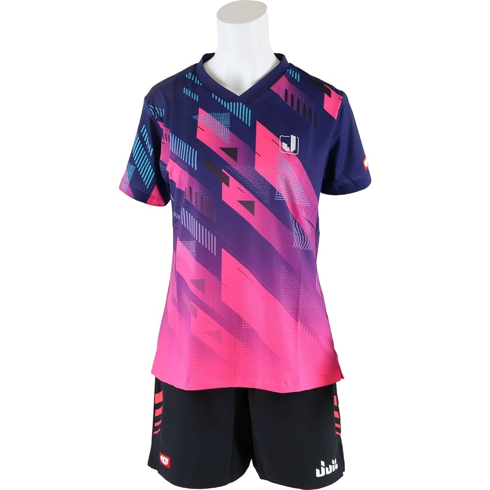 JUIC Table Tennis Game Shirt Galaxy-J J.T.T.A (Japan Table Tennis Association) Officially Certified Women's 5660