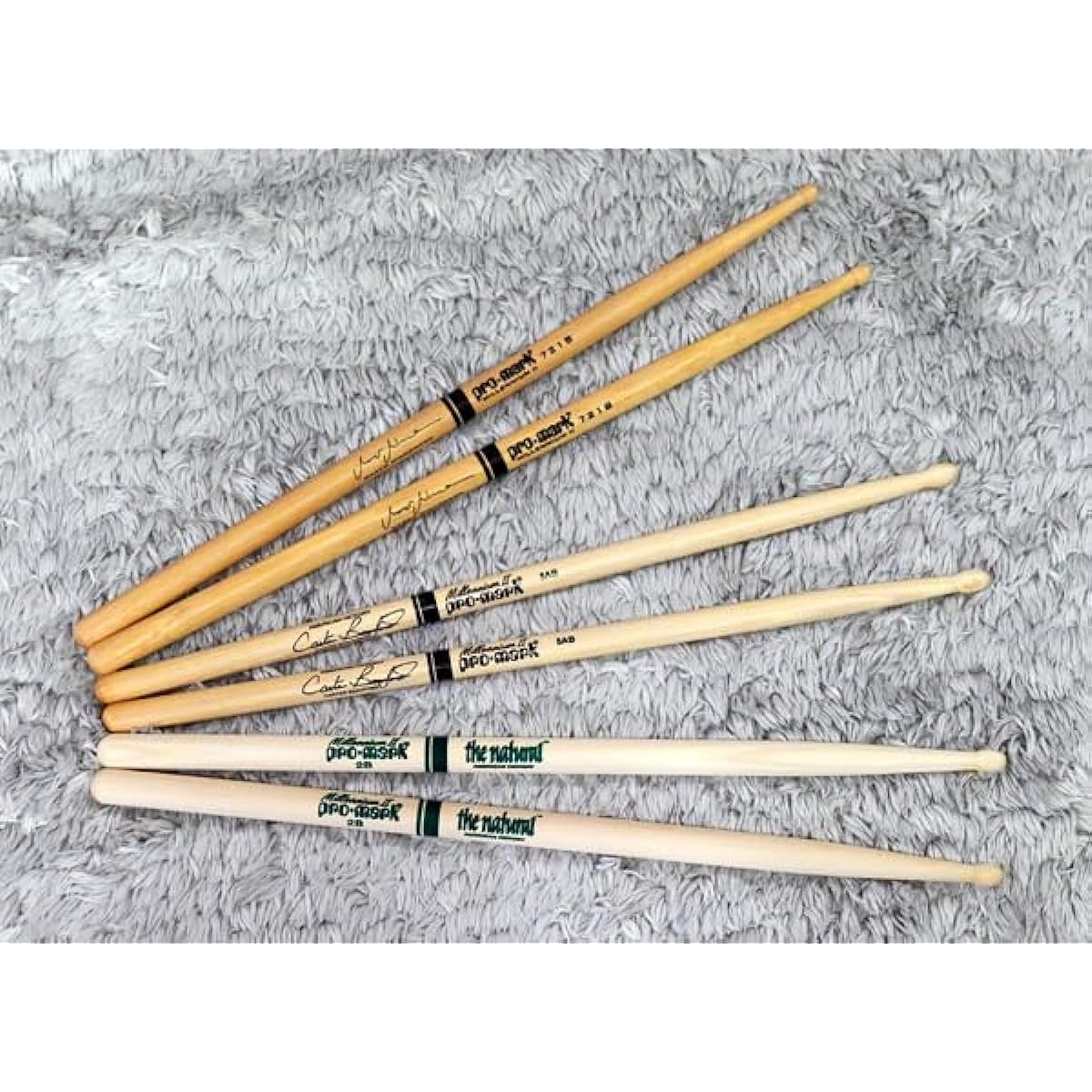 Promark Stick 3 Types Wood Chip Pro-mark Hickory Made in USA Authentic
