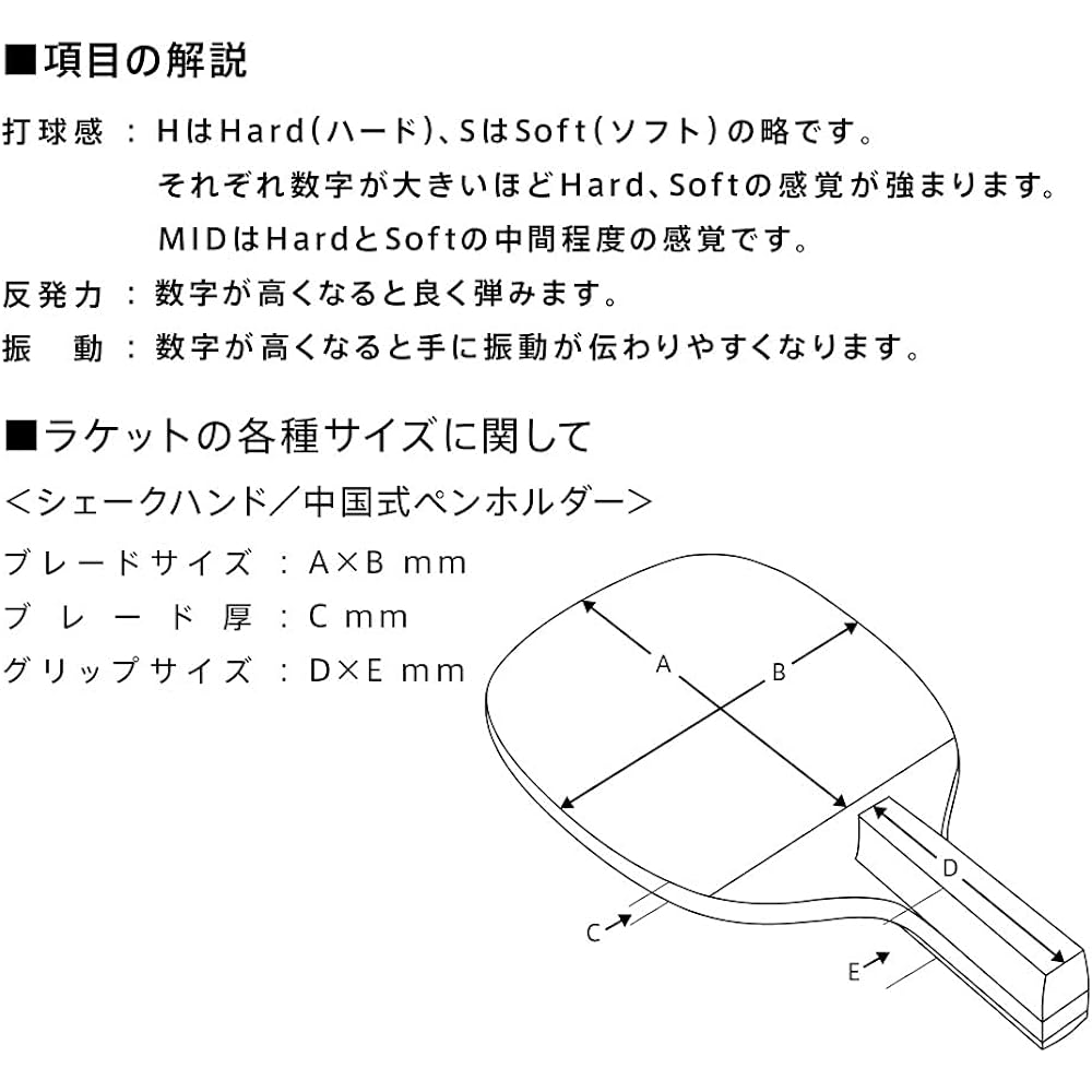 VICTAS Table Tennis Racket BLAST Attack Japanese Pen Holder 300031