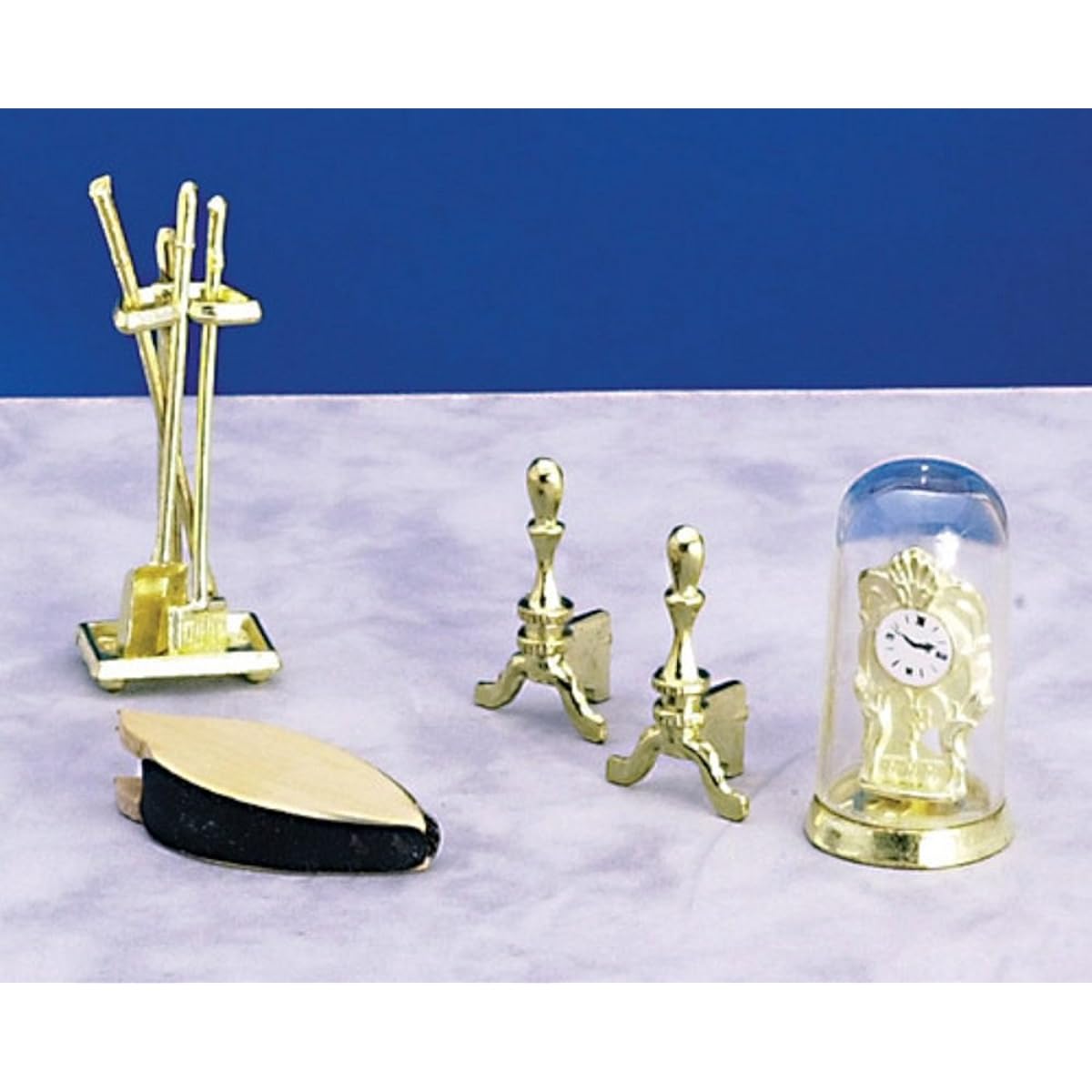 Dollhouse Miniature Fireplace Accessories