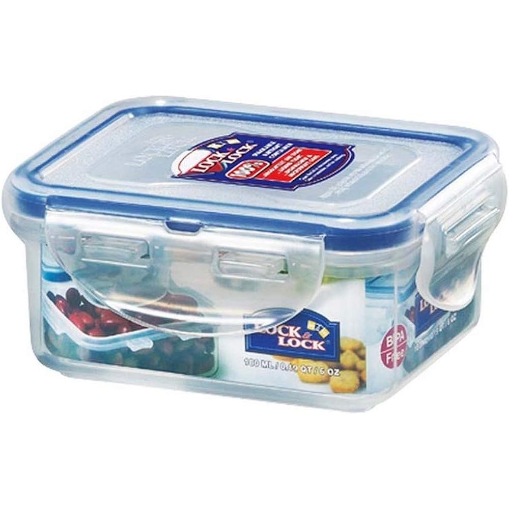 Lock&Lock Food Container Tall HPL808 3.5 Cup 29oz 4 Pack