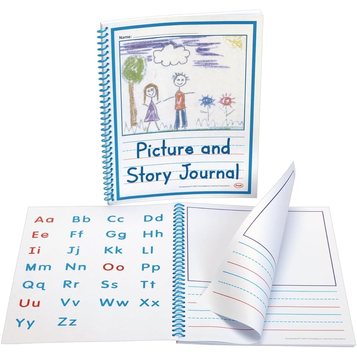 Excellerations Beginners Story Journal - Set of 10 (Product Code PREKJRNL)