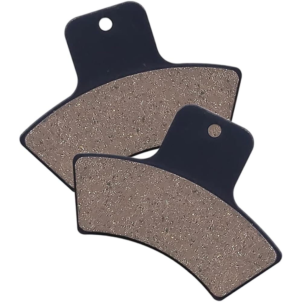 Cyleto Front and Rear Brake Pads for POLARIS Scrambler 400 2x4 4x4 1998 1999 2000 2001 2002 / Scrambler 500 2 x 4 4 x 4 1998 1999 2000 2001 2002 2003 2004