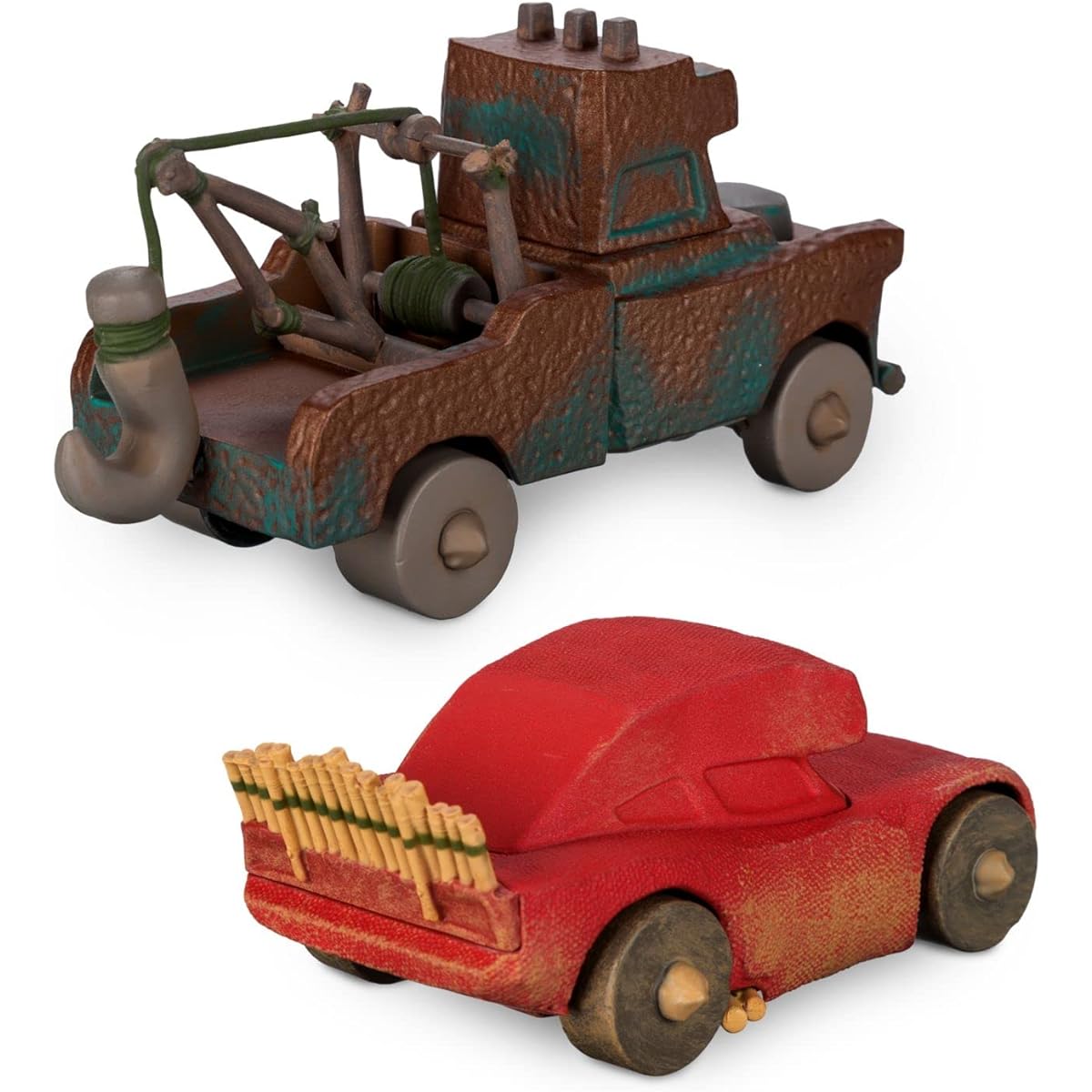 Disney Lightning McQueen and Tow Mater Diecast Set – Cars on the Road