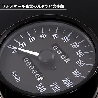 Full scale genuine type speedometer for Kawasaki Z1 for Z2 for KZ750 for Z750 Z750-D1 KZ750D Z750FX Z900 KZ900 Z1000 Z1000 MK2 meter reverse car parts replacement
