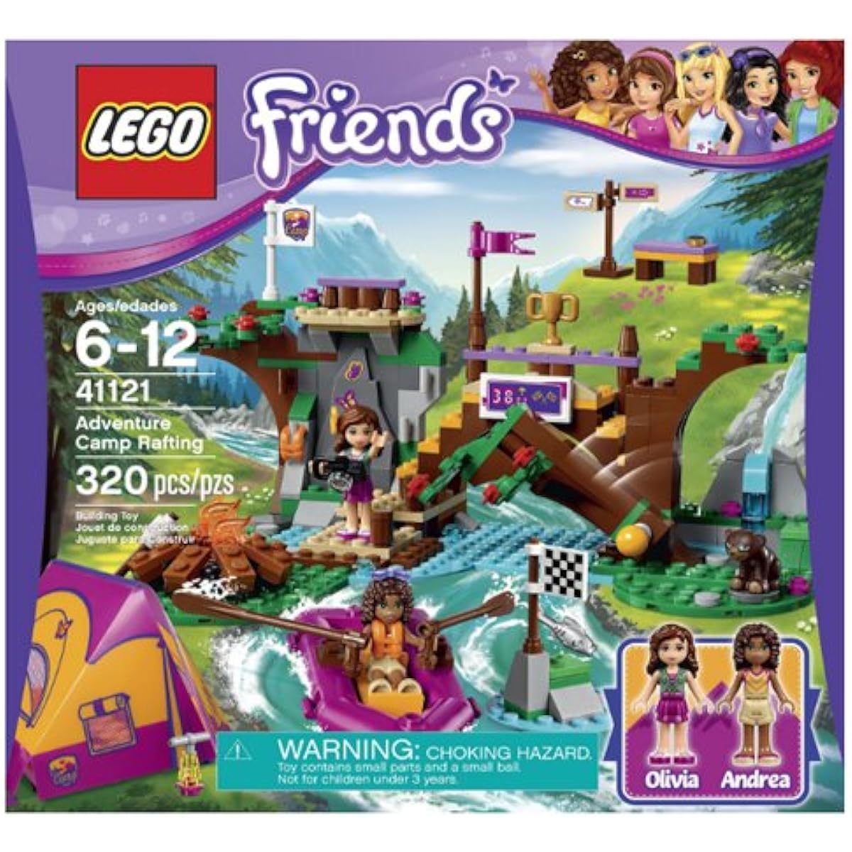 LEGO Friends Adventure Camp "Rafting" 41121