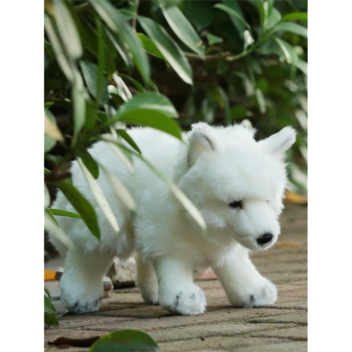 TAMMYFLYFLY Arctic Fox Plush 11" 28cm Soft Snow Queen Fox Plush (B-Run)