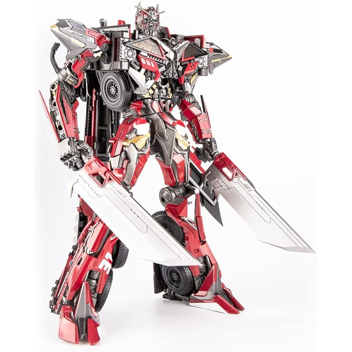 BLACK MAMBA OV-01 SS-49 Enlarged Version Sentinel Prime Transformers 2011 Movie Sentinel Prime Fire Truck Transformers