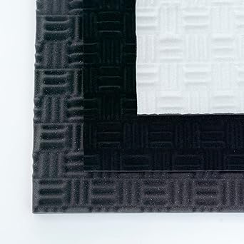 Tokyo Soundproof Lightweight Sound Absorbing Material Mini Sonex SN-3045-LB 600mm x 900mm x Thickness 24mm Black 1 piece