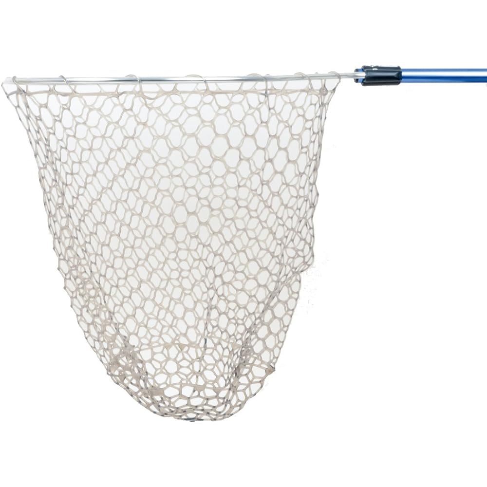 KAHARA JAPAN Medium Deep Rubber Landing Net