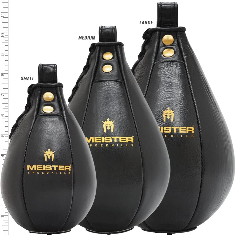 Meister SpeedKills Leather Speed Bag w/Lightweight Latex Bladder