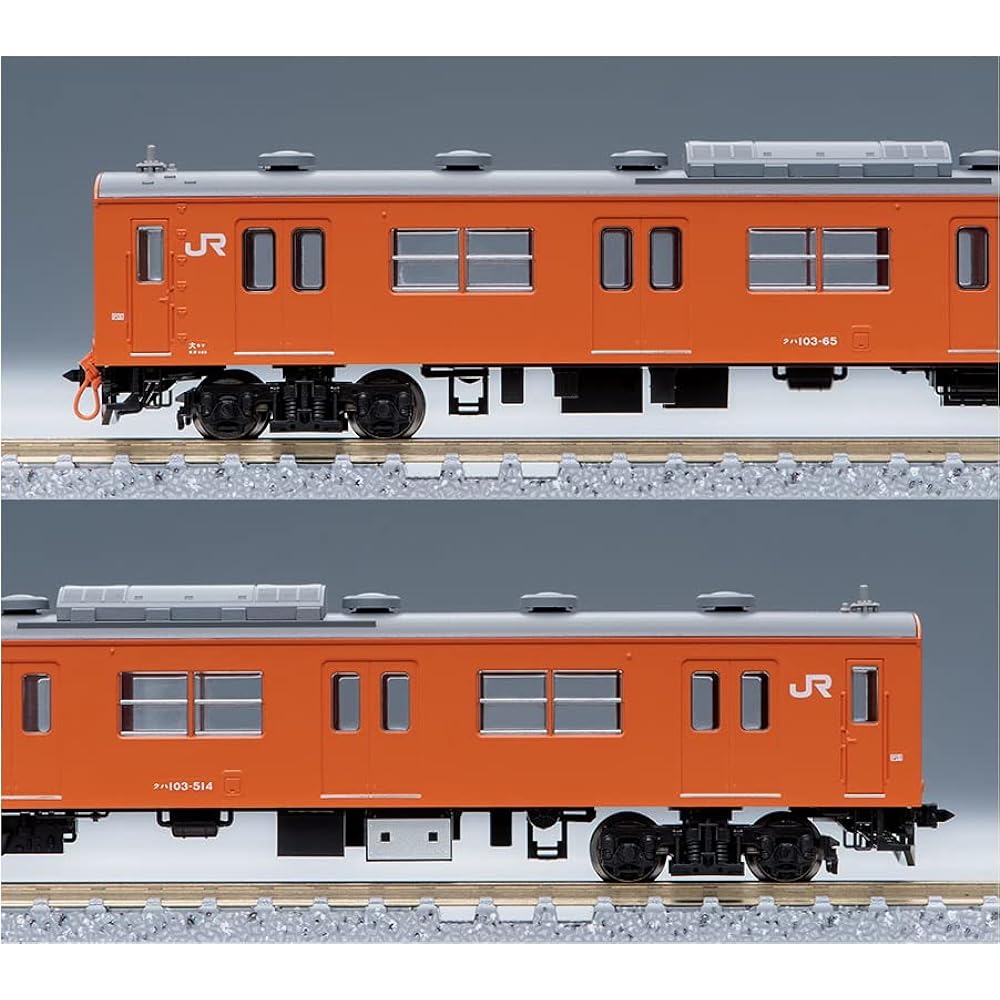 TOMYTEC TOMIX N Gauge Special Project JR 103 Series Commuter Train JR West Japan Specification/Mixed Formation/Orange Set 97940 Railway Model Train