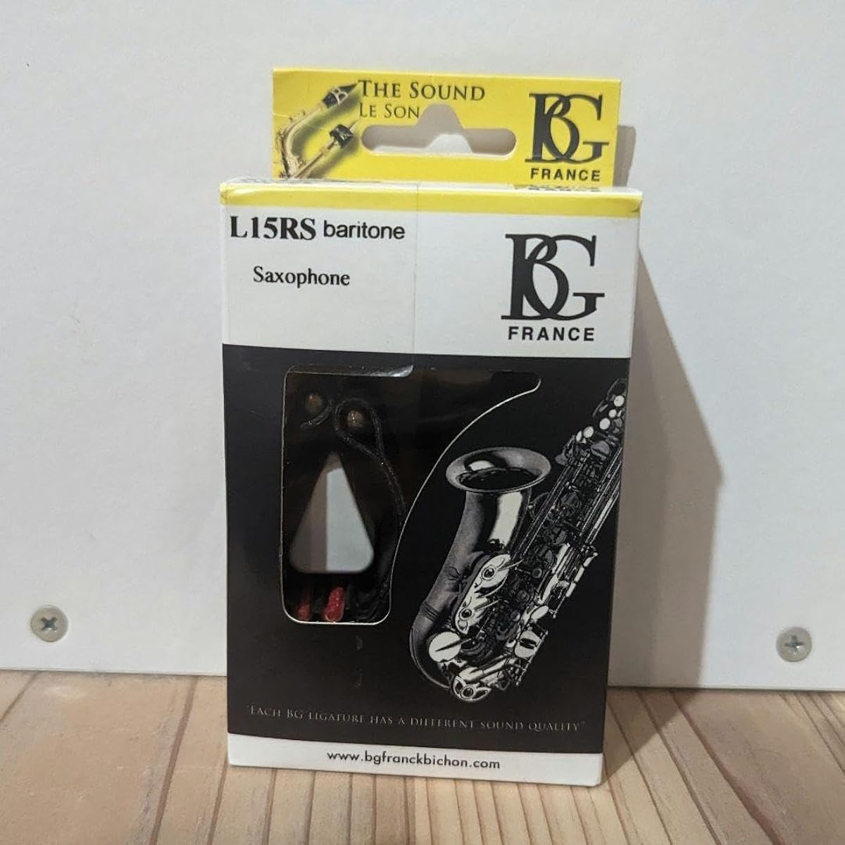 BG Revolution Silver Ligature for Baritone Saxophone L