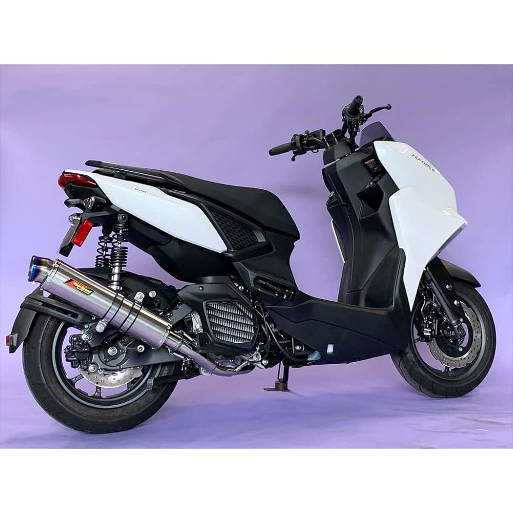 Realspeed Yamaha X FORCE (8BK-SG79J) Bike Muffler Meteo Titanium Solid Muffler X Force