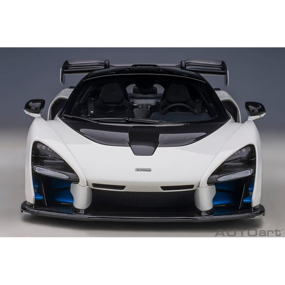 AUTOart 1/18 McLaren Senna White Finished Product 76075