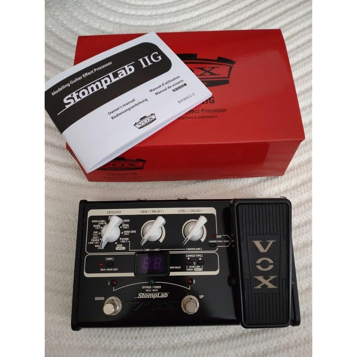 VOX StompLab SL2G Compact Multi-Effects for Guitar