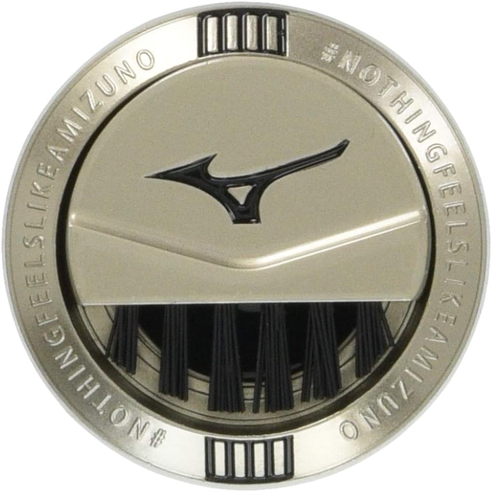 MIZUNO Golf Green Marker Coin Marker with Brush Men's 5LJD183400