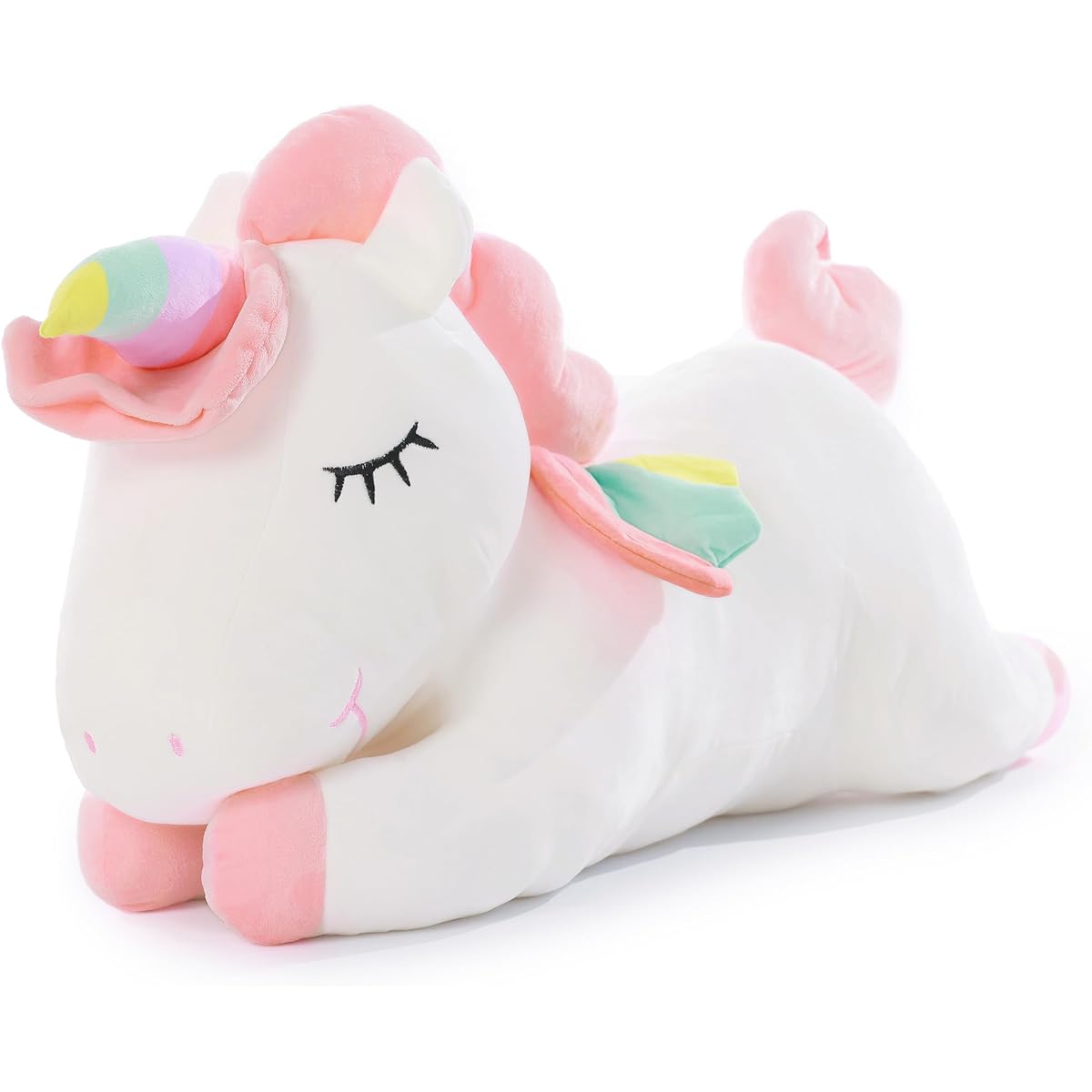 Poutmac Plush Unicorn White 27 inches