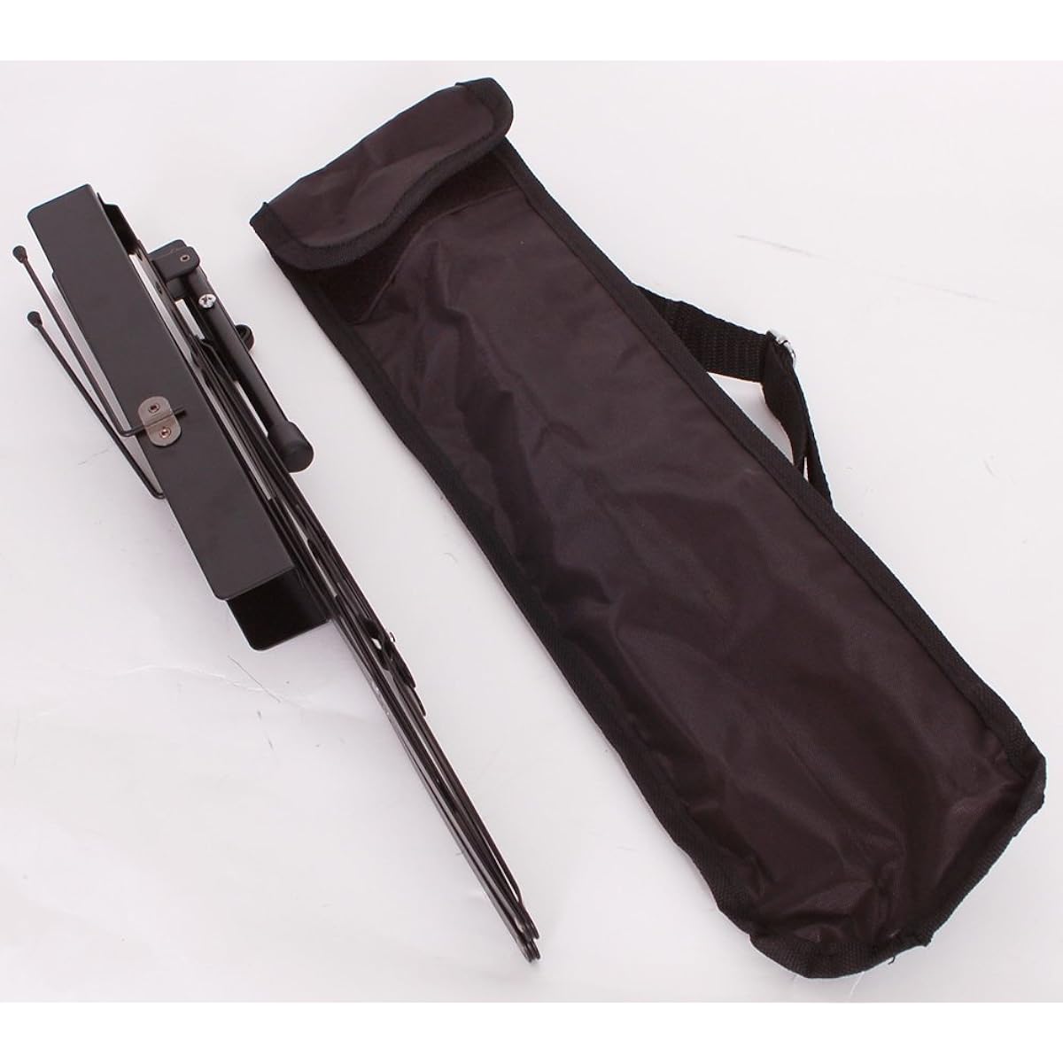 KC Tabletop Music Stand Lightweight Steel MS-140/BK Black x 20 Set (Soft Case Included)