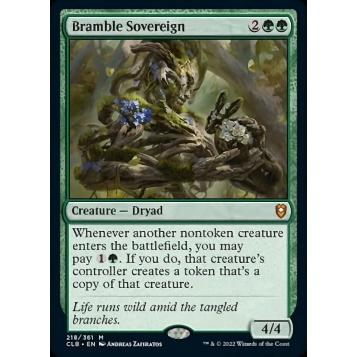 Magic: The Gathering - Bramble Sovereign (218) - Battle of Baldur's Gate