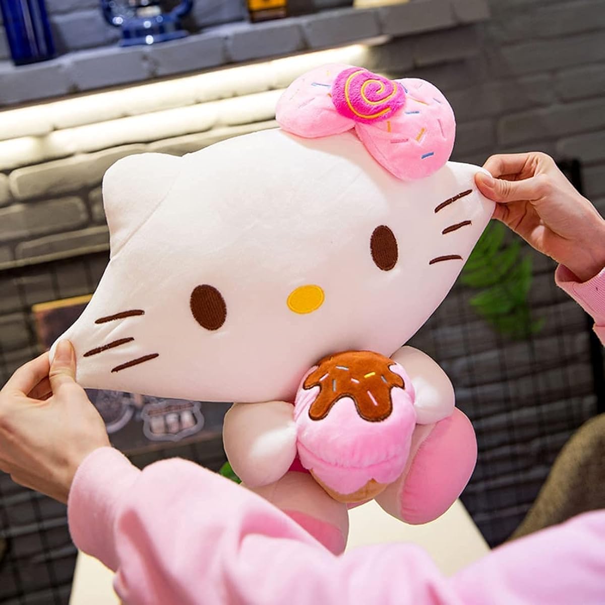 GIRARVS Cute Plush 11 Inch Hеllo Kittу Plush Doll - Soft and Skin-Friendly - Comfortable Touch