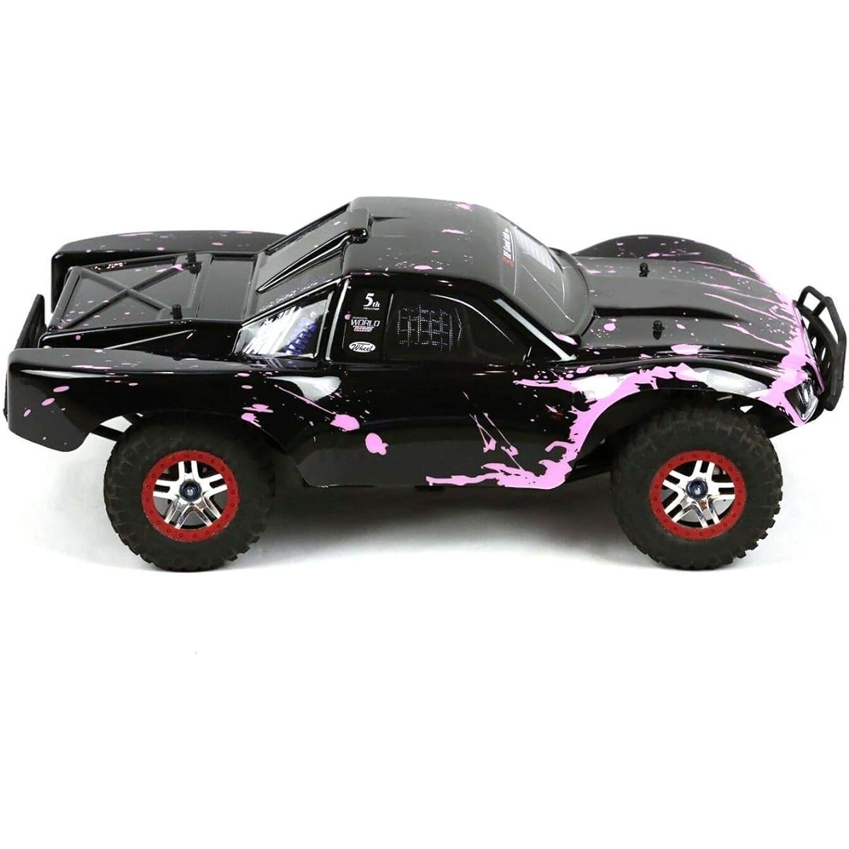 SummitLink Compatible Custom Body Muddy Pink Over Black for 1/10 Scale RC Car or Truck (Truck not included) SS-BP-03