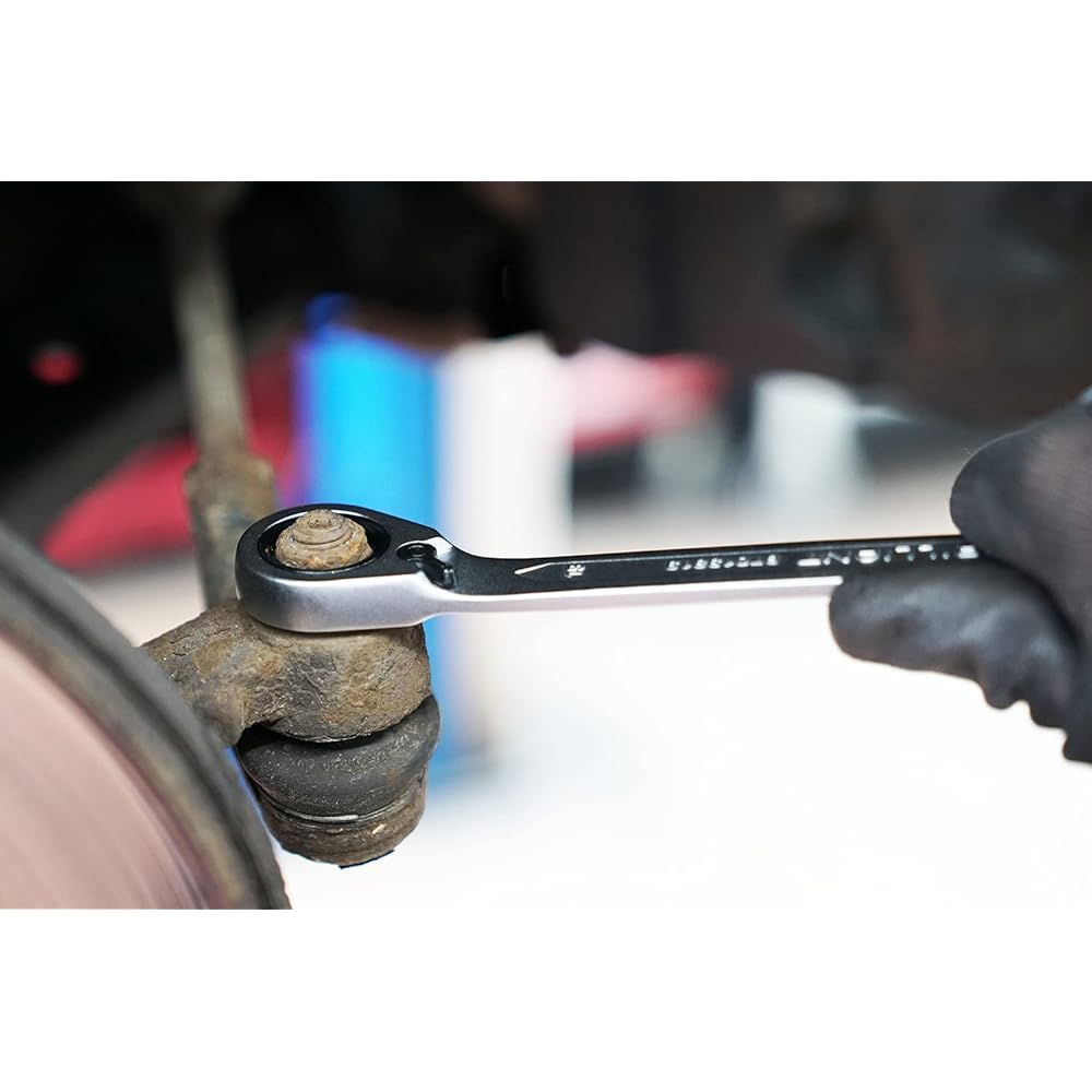 KS Tools Ratchet Ring Spanner Reverse 18mm BT013818