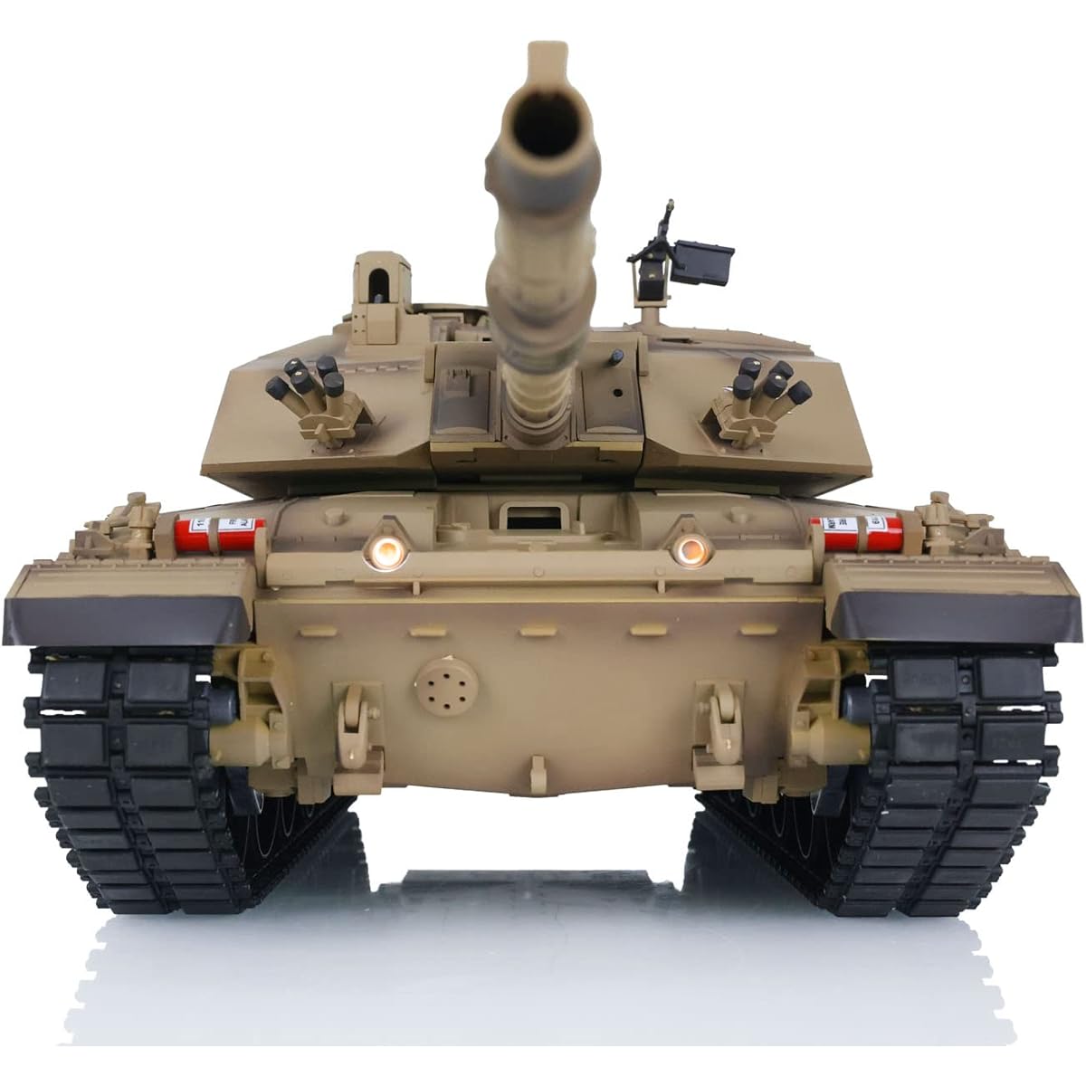 TOUCAN RC HOBBY Henglong 2.4G 1/16 7.0 RC Tank Shoot BB Bullet Remote Control Tank Model for Adults (3908 Plastic Version)