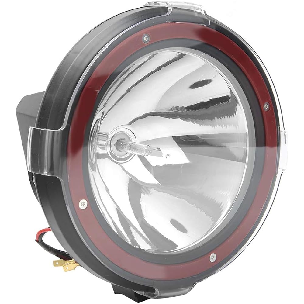 Spotlight, 7inch HID Search Lamp Vehicle Modification 1224V 55W Spotlight 6000K White Light (7inch)