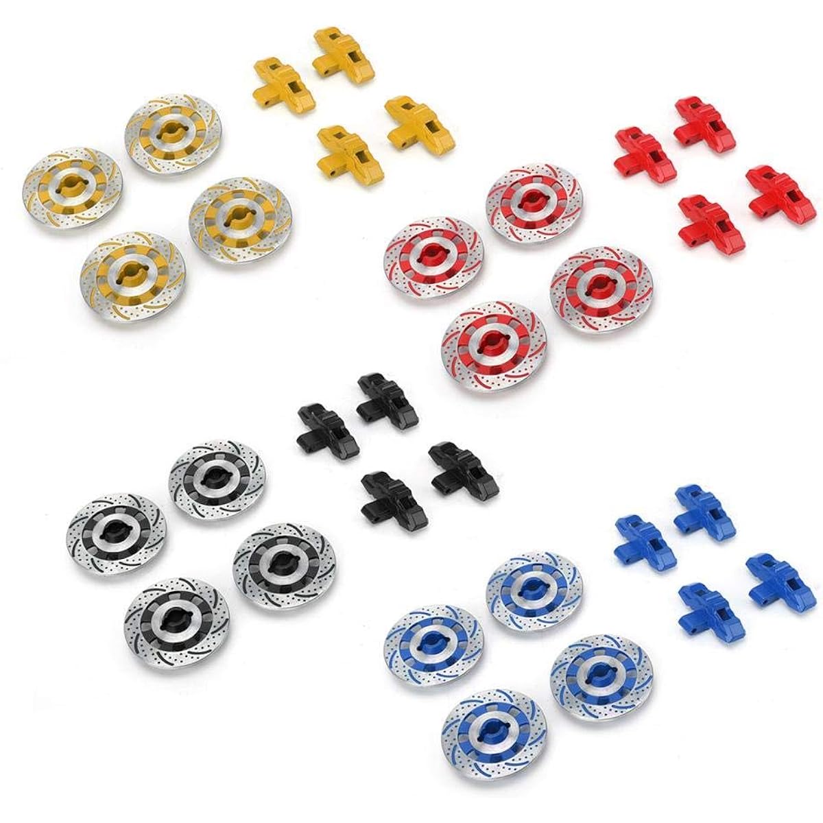 Vbest life 1/7 RC Car Aluminum Alloy Wheel Brake Disc RC Upgrade Parts for TRAXXAS Unlimited Desert Racer UDR