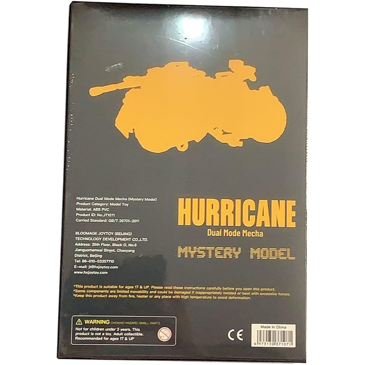 Toy JOY TOY Anggen JT1071 1/18 Hurricane Dual Mode Mecha MYSTERY MODEL (Image Color)