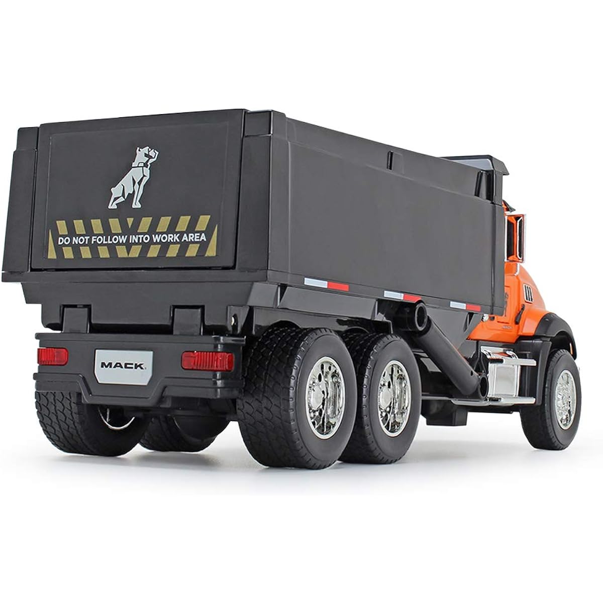 First Gear 1/24 Scale Plastic Toy Mack Granite Dump Truck with Lights & Sounds (#70-0597)