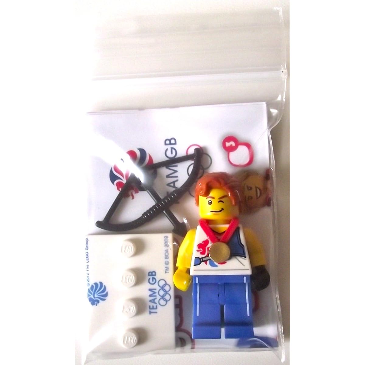 LEGO Team GB Olympics Minifigures - Agile Archer Set #8909 (UK Exclusive)