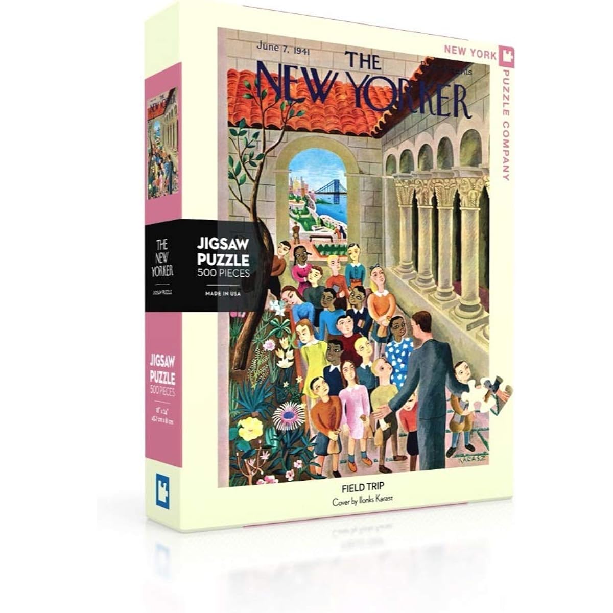 New York Puzzle Company - New Yorker Field Trip - 500 Piece Jigsaw Puzzle