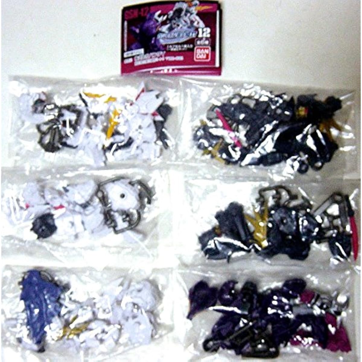 Mobile Suit Gundam Gashapon Warriors NEXT 12, all 6 types