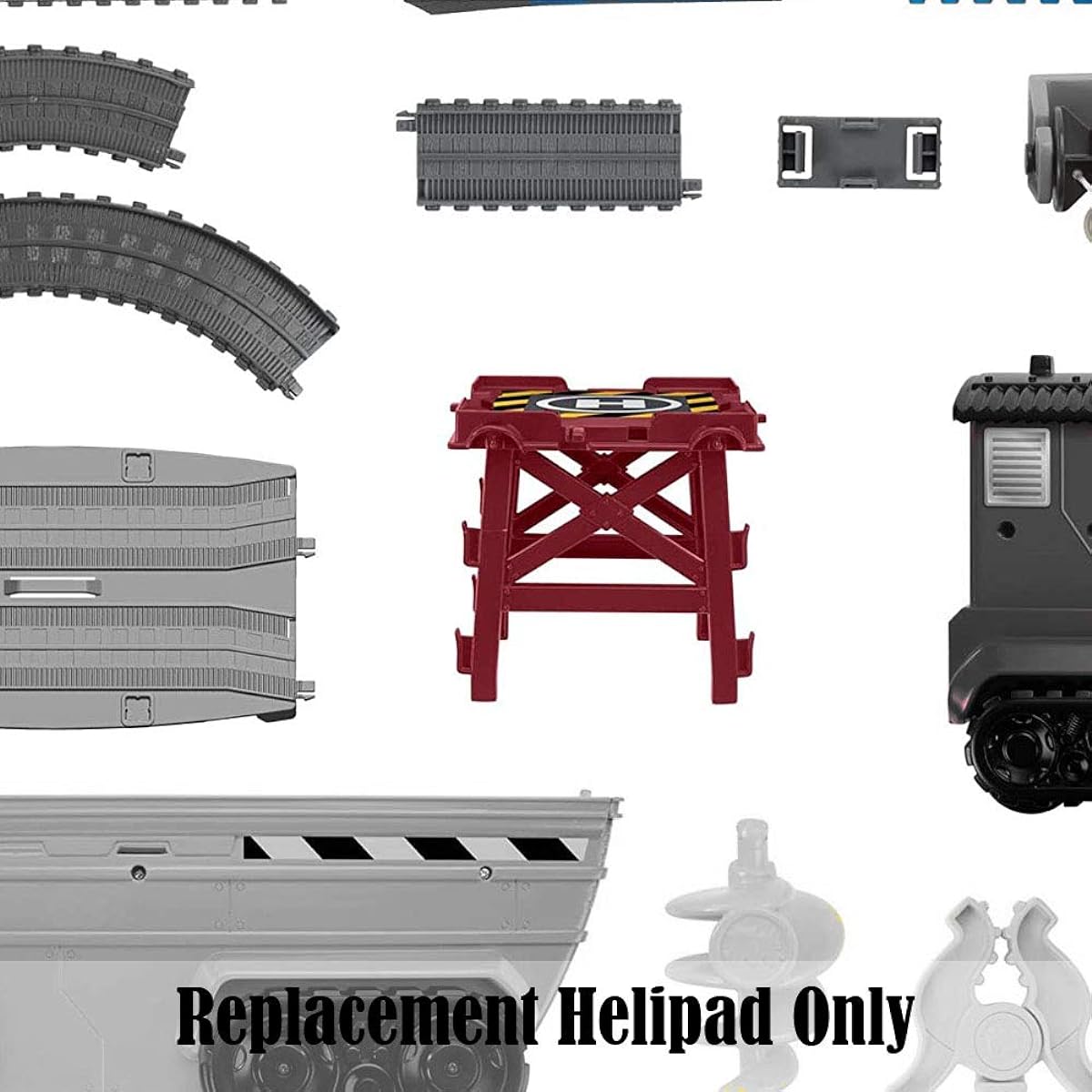 Thomas the Tank Engine and Friends Train Set - GDV38 ~ 2-in-1 Super Cruiser Car and Track Set ~ Replacement Helipad