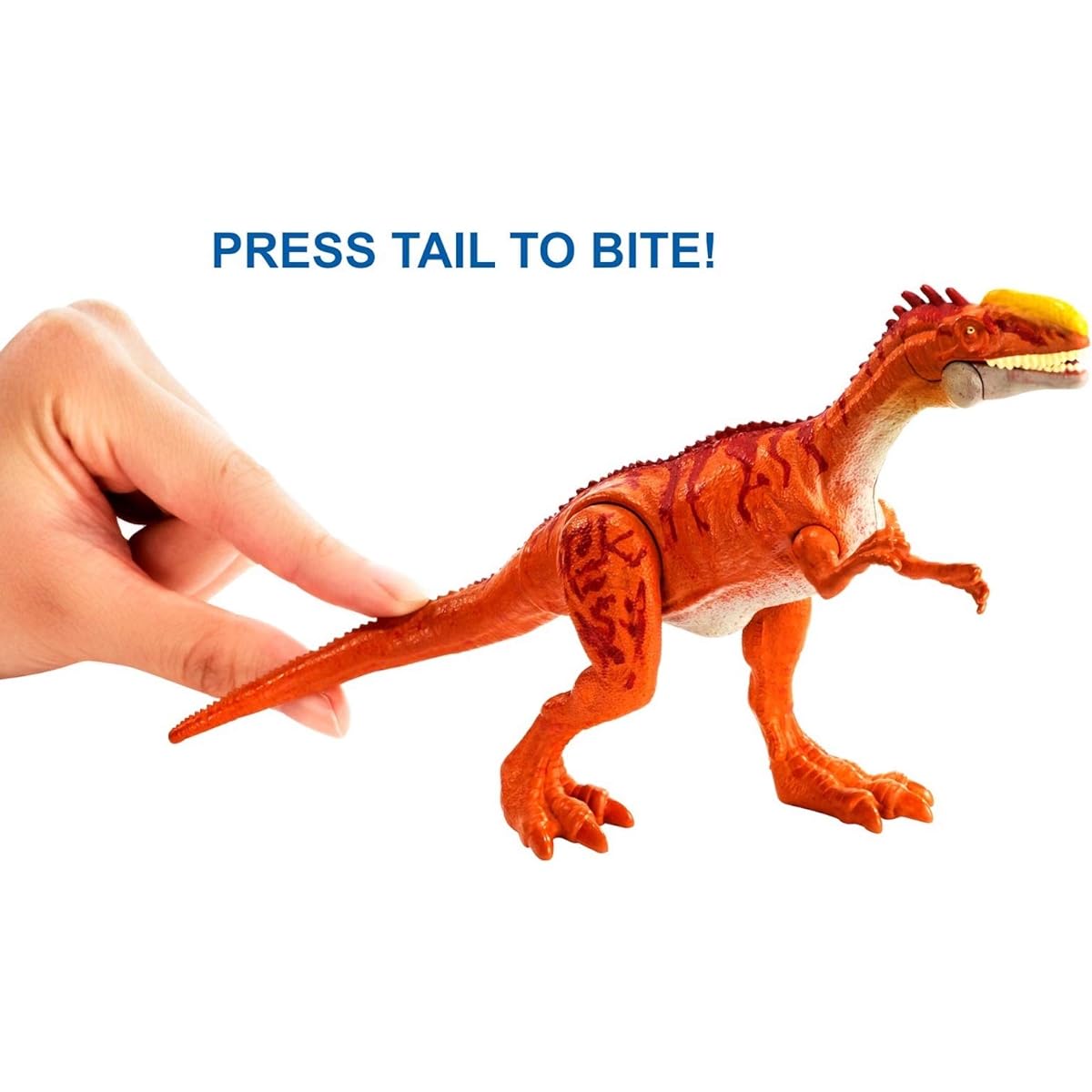 Jurassic World Savage Strike Dimetrodon Dinosaur Action Figure Small Size Unique attack powers including biting, head ramming, wing flapping, and joints