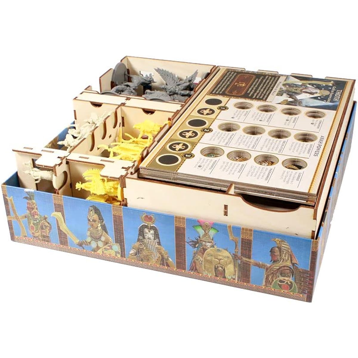 Ankh: Broken Token Game Organizer compatible with Pantheon and Guardians