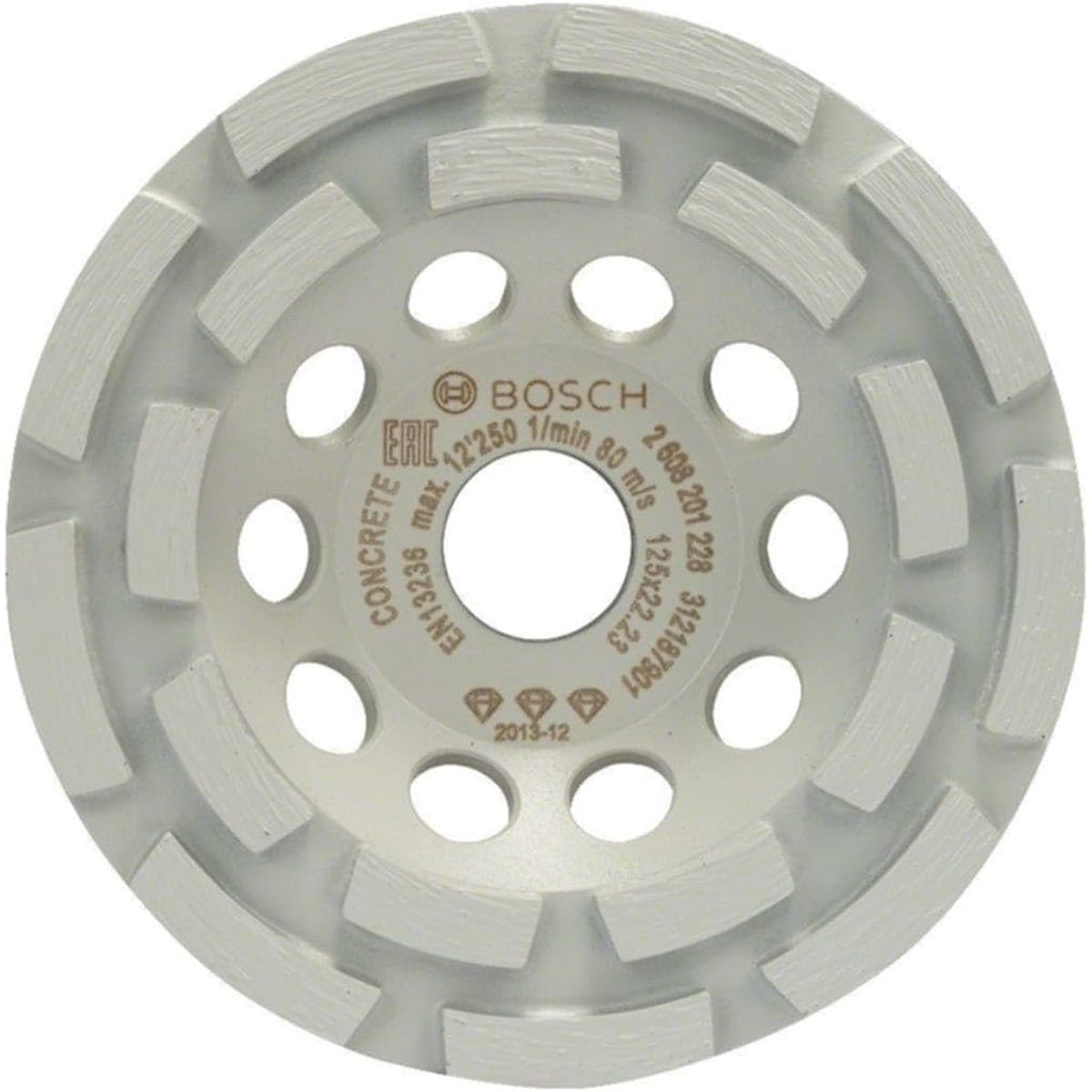 Bosch 2608201228 Diamond Grinding Wheel, 0V, White