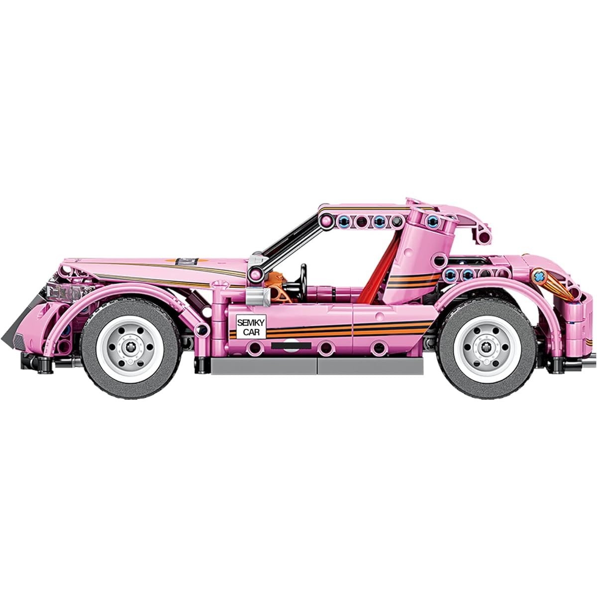 SEMKY Car Series Super Sports Car Apharomic Building Blocks and Engineering Toy Set, (432 Pieces) Sports Car Model Gift for Ages 8+