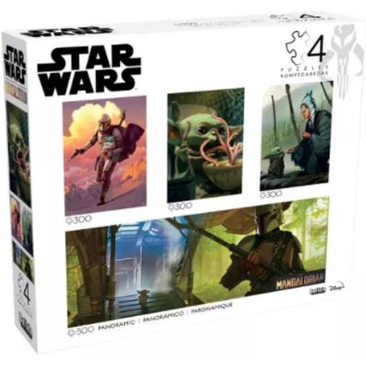 Mandalorian 4-in-1 Puzzle Multipack