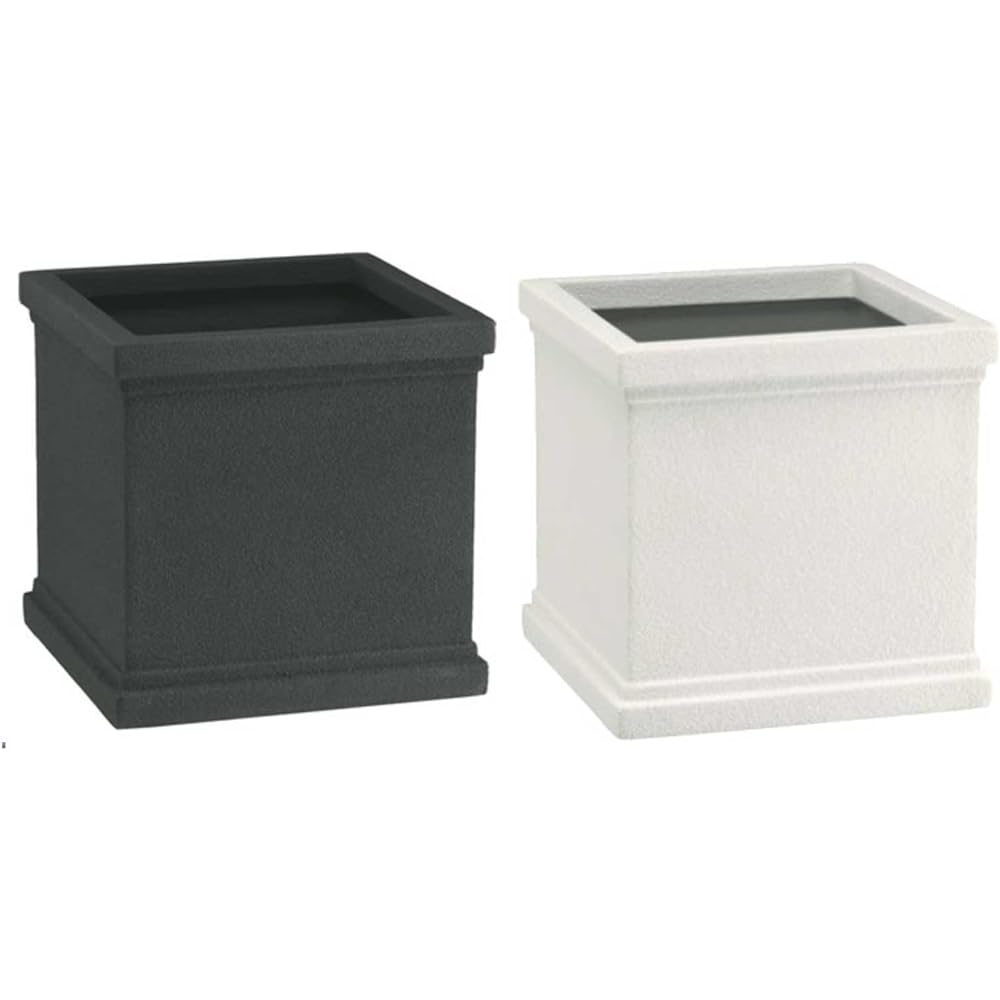 Daiwa Plastic Pot Cover & Pot Crown CS Type Bottom Perforated 400 x 400 x H400 CS-40 Black