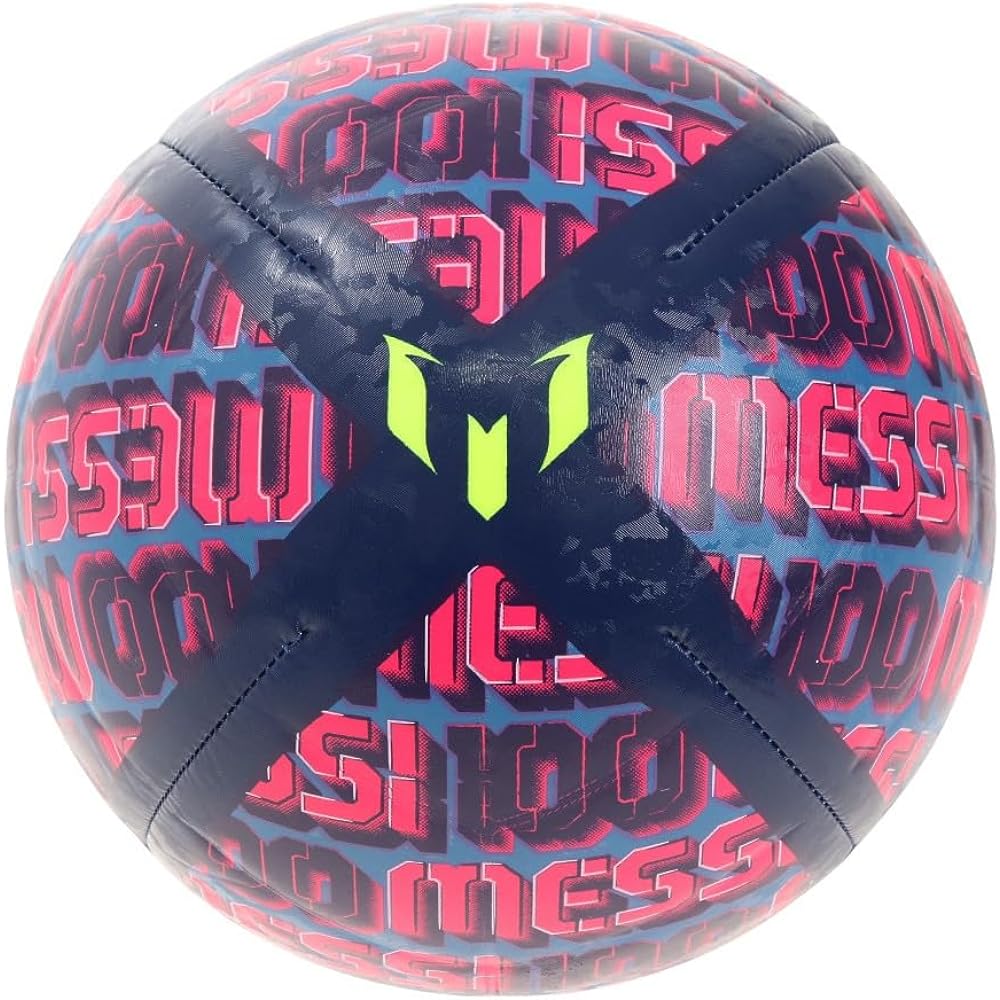 adidas Messi Club No. 5 Soccer Ball No. 5 (AF5702ME) Purple